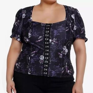 Disney The Haunted Mansion Madame Leota‎ Top Plus Size Hot Topic
